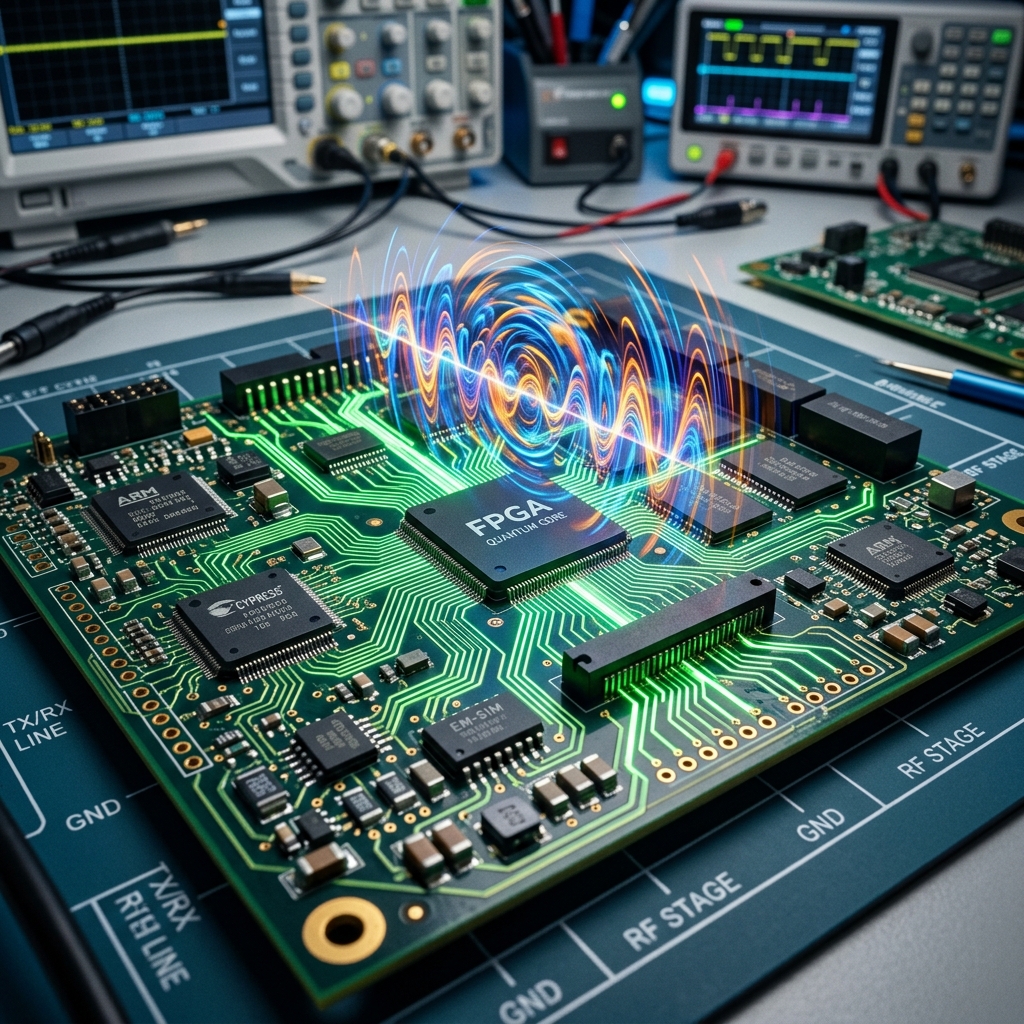 PCB Design and Electromagnetic Field Analysis